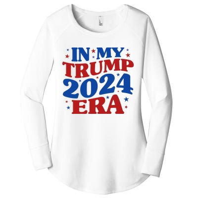 In My Trump 2024 Era Women's Perfect Tri Tunic Long Sleeve Shirt