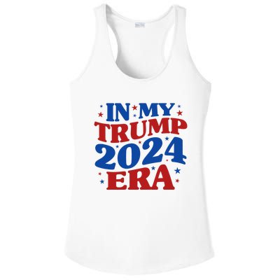 In My Trump 2024 Era Ladies PosiCharge Competitor Racerback Tank