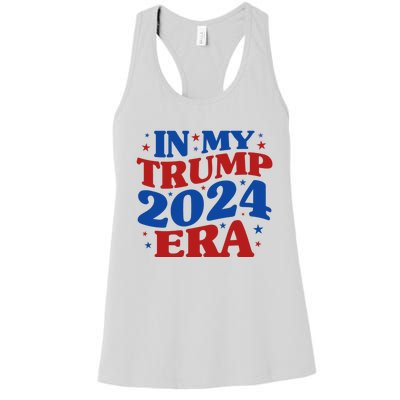 In My Trump 2024 Era Women's Racerback Tank