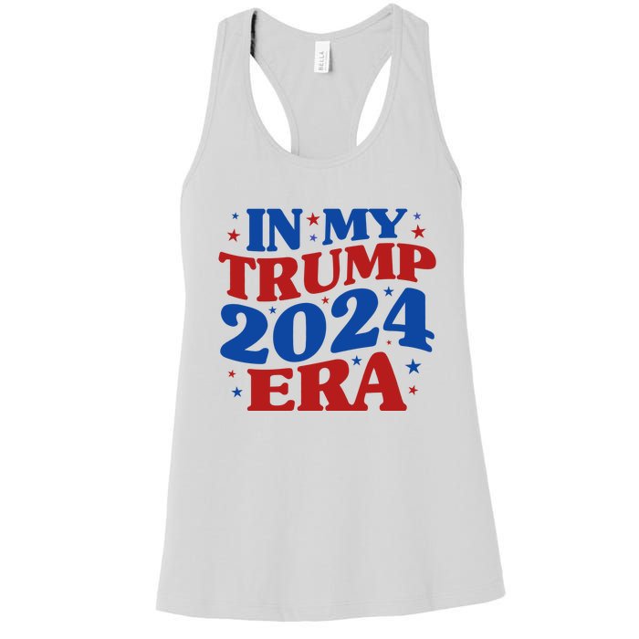 In My Trump 2024 Era Women's Racerback Tank