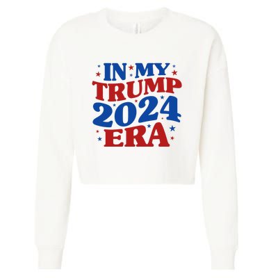 In My Trump 2024 Era Cropped Pullover Crew