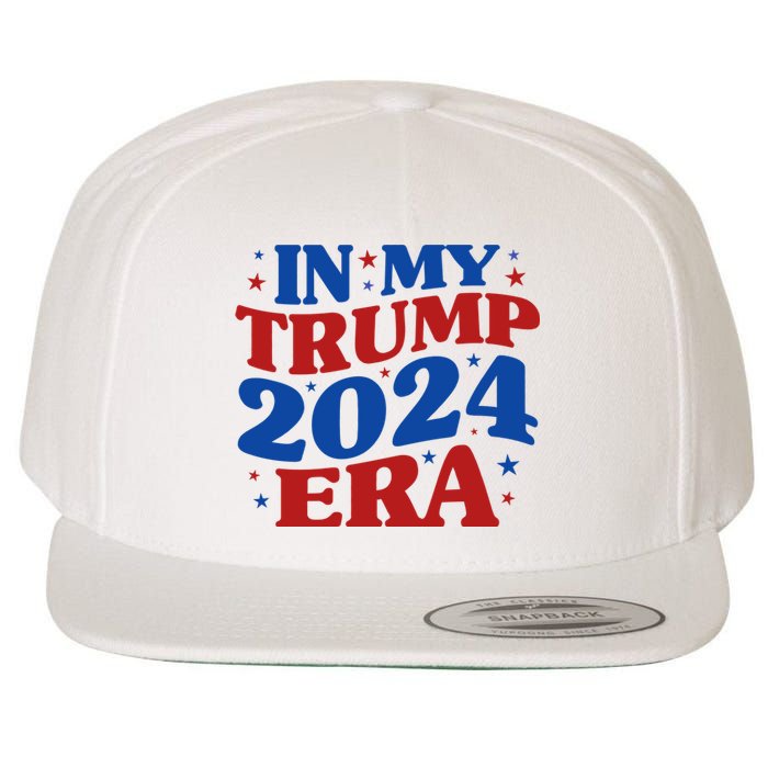 In My Trump 2024 Era Wool Snapback Cap