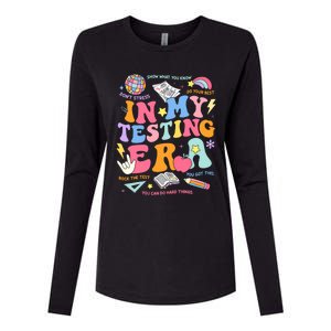 In My Testing Era Staar Test Day You Got This Motivational Womens Cotton Relaxed Long Sleeve T-Shirt