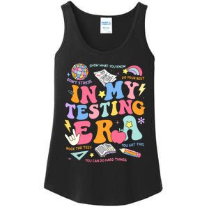 In My Testing Era Staar Test Day You Got This Motivational Ladies Essential Tank