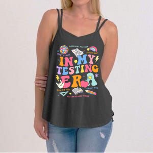 In My Testing Era Staar Test Day You Got This Motivational Women's Strappy Tank