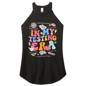 In My Testing Era Staar Test Day You Got This Motivational Women's Perfect Tri Rocker Tank