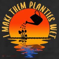 I Make Them Planties Wet Funny Gardening Gardener Joke 11oz C Handle Ceramic Mug