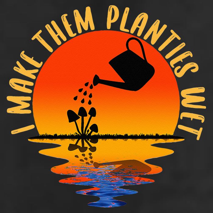 I Make Them Planties Wet Funny Gardening Gardener Joke 25L Jumbo Tote