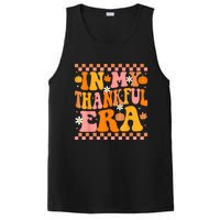 In My Thankful Era Fall Pumpkin Autumn Groovy Thanksgiving PosiCharge Competitor Tank