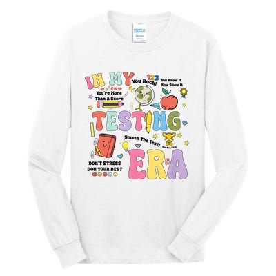 In My Testing Era Staar Test Day You Got This Motivational Tall Long Sleeve T-Shirt