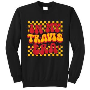 In My Travis Era Retro Groovy Tall Sweatshirt