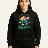 I Make The World Au-Some Autism Puzzle Boy Support Hoodie