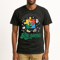 I Make The World Au-Some Autism Puzzle Boy Support Tall T-Shirt