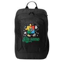 I Make The World Au-Some Autism Puzzle Boy Support City Backpack