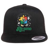 I Make The World Au-Some Autism Puzzle Boy Support Flatbill Hat