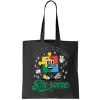 I Make The World Au-Some Autism Puzzle Boy Support Bag