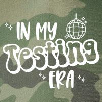 In My Testing Era, Funny Testing Teacher, Teaching Student Legacy Tie Dye Trucker Hat