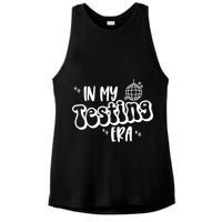 In My Testing Era, Funny Testing Teacher, Teaching Student Ladies PosiCharge Tri-Blend Wicking Tank