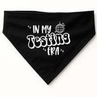 In My Testing Era, Funny Testing Teacher, Teaching Student USA-Made Doggie Bandana