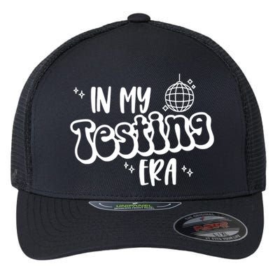 In My Testing Era, Funny Testing Teacher, Teaching Student Flexfit Unipanel Trucker Cap