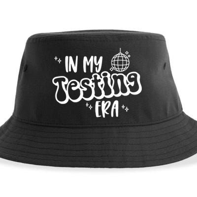 In My Testing Era, Funny Testing Teacher, Teaching Student Sustainable Bucket Hat