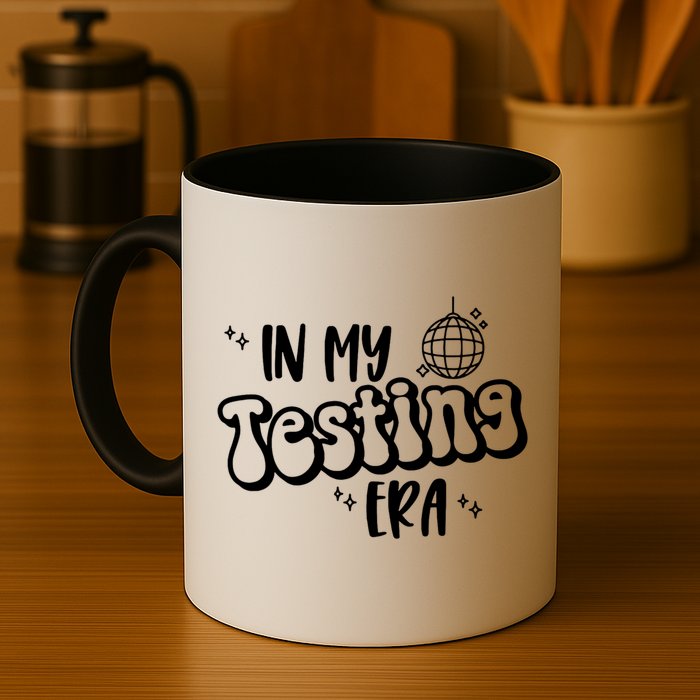 In My Testing Era, Funny Testing Teacher, Teaching Student Mug