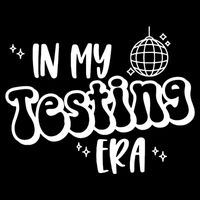 In My Testing Era, Funny Testing Teacher, Teaching Student Drawstring Bag