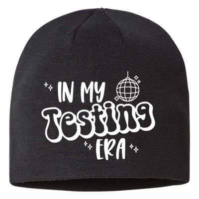 In My Testing Era, Funny Testing Teacher, Teaching Student Sustainable Beanie