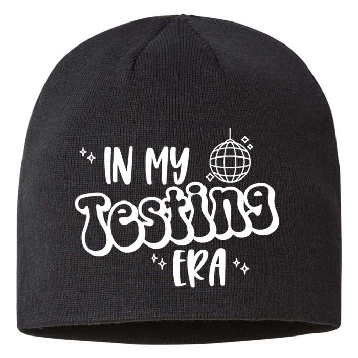 In My Testing Era, Funny Testing Teacher, Teaching Student Sustainable Beanie