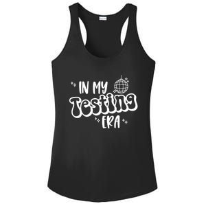 In My Testing Era, Funny Testing Teacher, Teaching Student Ladies PosiCharge Competitor Racerback Tank