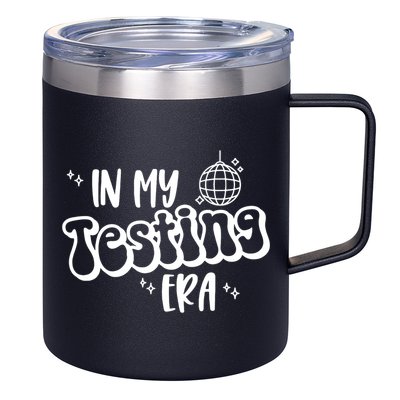 In My Testing Era, Funny Testing Teacher, Teaching Student 12oz Stainless Steel Coffee Mug