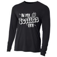 In My Testing Era, Funny Testing Teacher, Teaching Student Cooling Performance Long Sleeve Crew