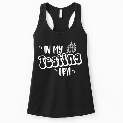 In My Testing Era, Funny Testing Teacher, Teaching Student Womens Tank Top