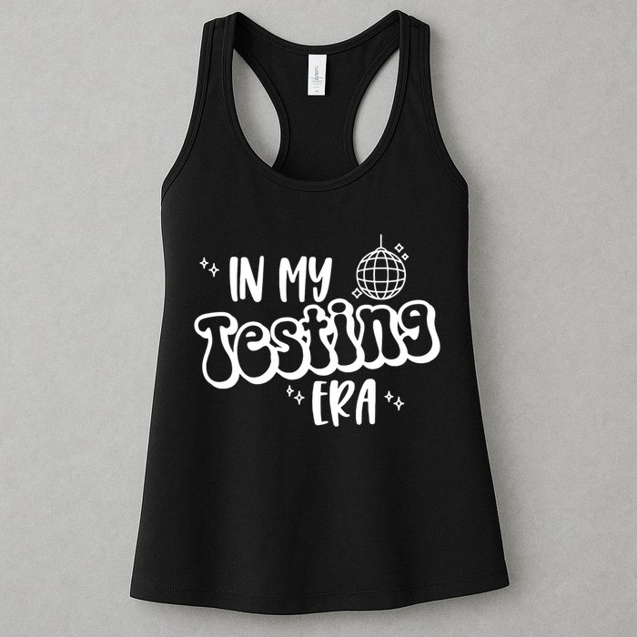 In My Testing Era, Funny Testing Teacher, Teaching Student Womens Tank Top