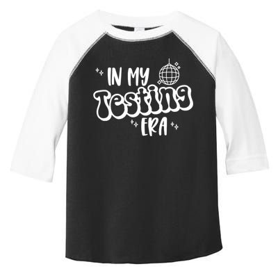 In My Testing Era, Funny Testing Teacher, Teaching Student Toddler Fine Jersey T-Shirt