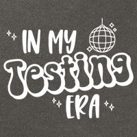 In My Testing Era, Funny Testing Teacher, Teaching Student Cotton Canvas Backpack