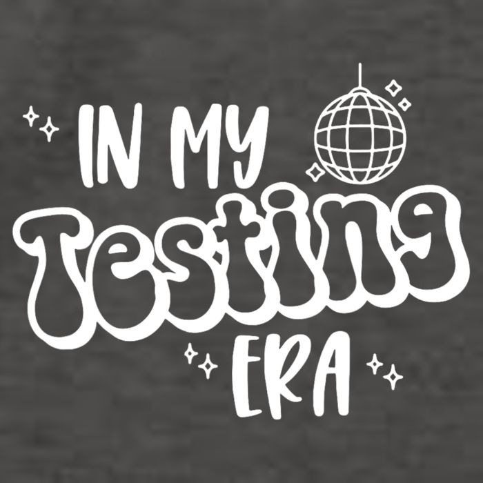 In My Testing Era, Funny Testing Teacher, Teaching Student Vector Backpack