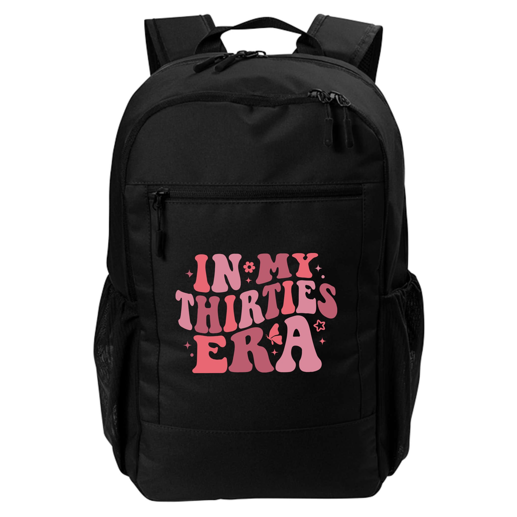 In My Thirties Era Thirtieth Birthday Funny Birthday Backpack