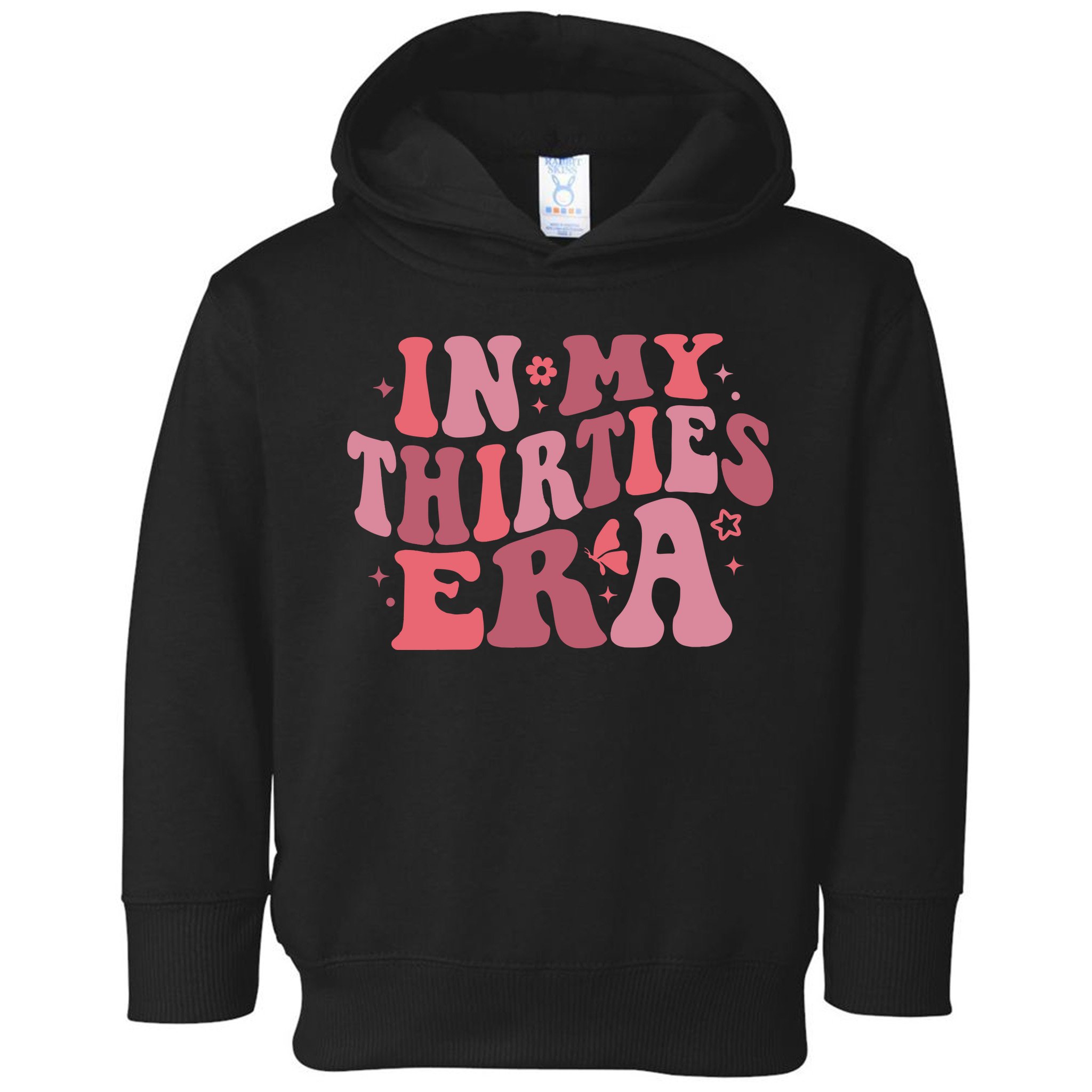 In My Thirties Era Thirtieth Birthday Funny Birthday Toddler Hoodie