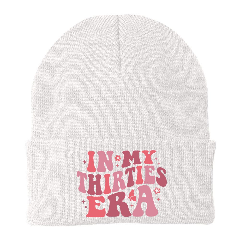 In My Thirties Era Thirtieth Birthday Funny Birthday Beanie