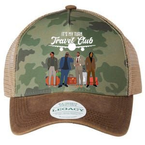 It's My Turn Travel Club Traveling Black African American Men Legacy Tie Dye Trucker Hat