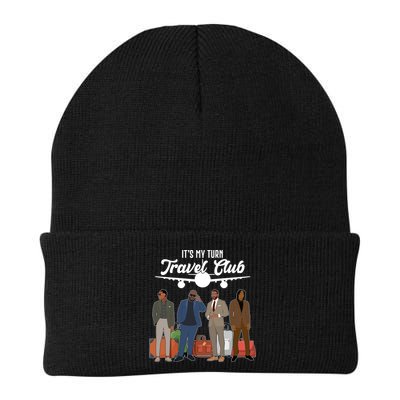 It's My Turn Travel Club Traveling Black African American Men Beanie