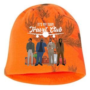 It's My Turn Travel Club Traveling Black African American Men Kati - Camo Knit Beanie