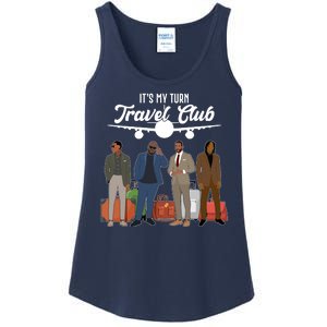 It's My Turn Travel Club Traveling Black African American Men Ladies Essential Tank