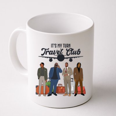 It's My Turn Travel Club Traveling Black African American Men Coffee Mug