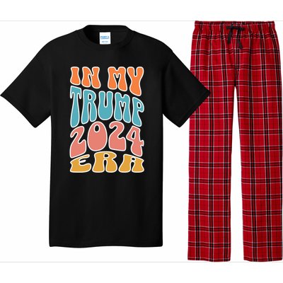 In My Trump 2024 Era Pro Trump Supporter Trump Gift Pajama Set