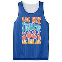 In My Trump 2024 Era Pro Trump Supporter Trump Gift Mesh Reversible Basketball Jersey Tank