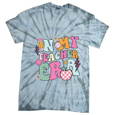 In My Teaching Era Best Teacher Appreciation Retro Groovy Tie-Dye T-Shirt