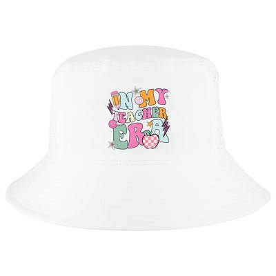 In My Teaching Era Best Teacher Appreciation Retro Groovy Cool Comfort Performance Bucket Hat