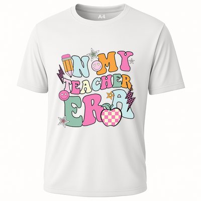 In My Teaching Era Best Teacher Appreciation Retro Groovy Performance Shirt